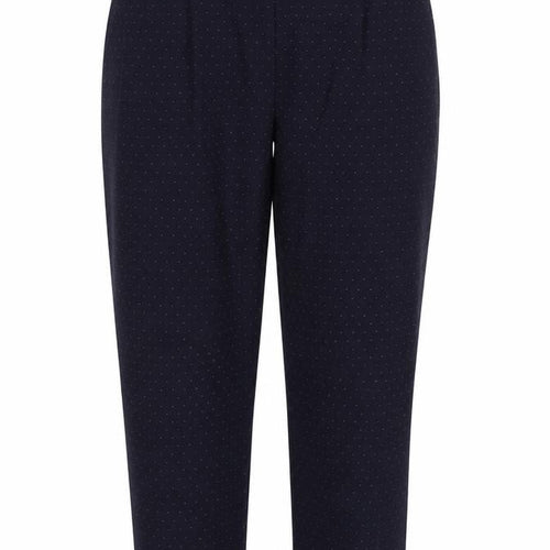 Marks and Spencer Womens Black Houndstooth  Trousers  Size 14 L23 in