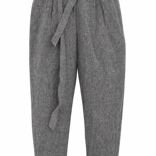 New Loo Womens Grey   Chino Trousers Size 10 L25 in