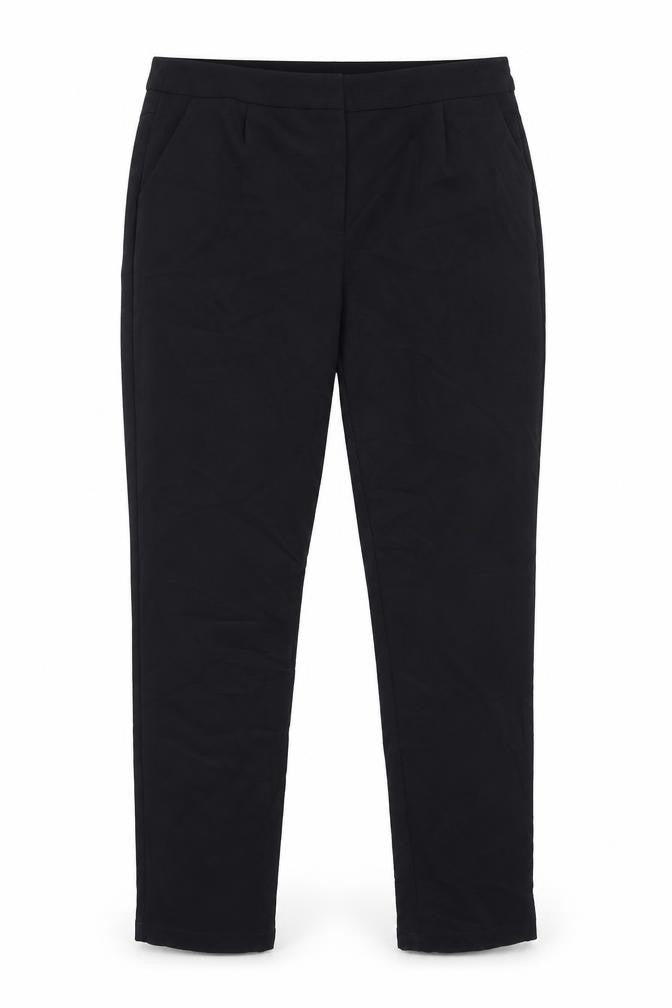 Front view of Unique 21 women’s blue trousers, size UK 10, 27-inch leg