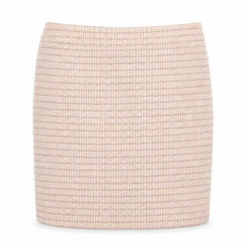 M7Co Womens Pink Check  Straight & Pencil Skirt Size 18