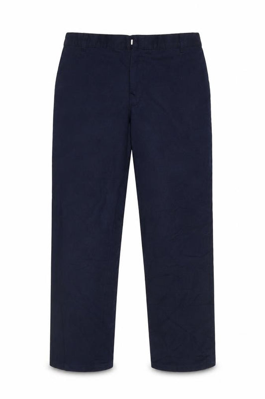 Front view of George girls’ blue trousers, size 12-13, years