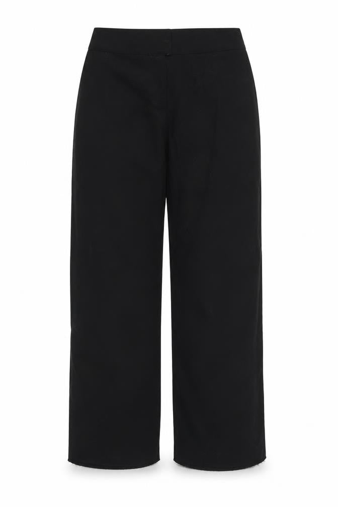 Papaya Womens Black   Trousers  Size 12 L26 in
