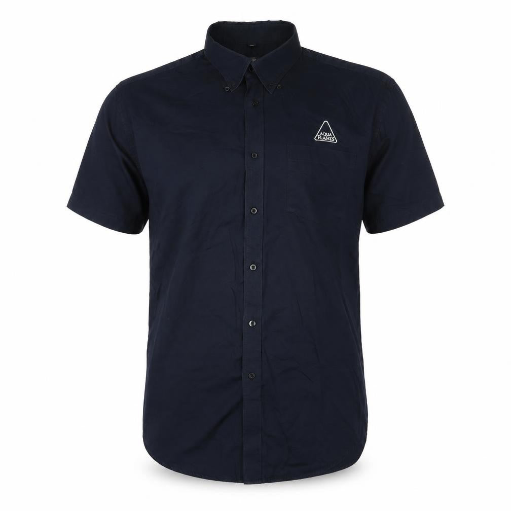 Front view of 1883 by Lucchese men’s black button-up, size M
