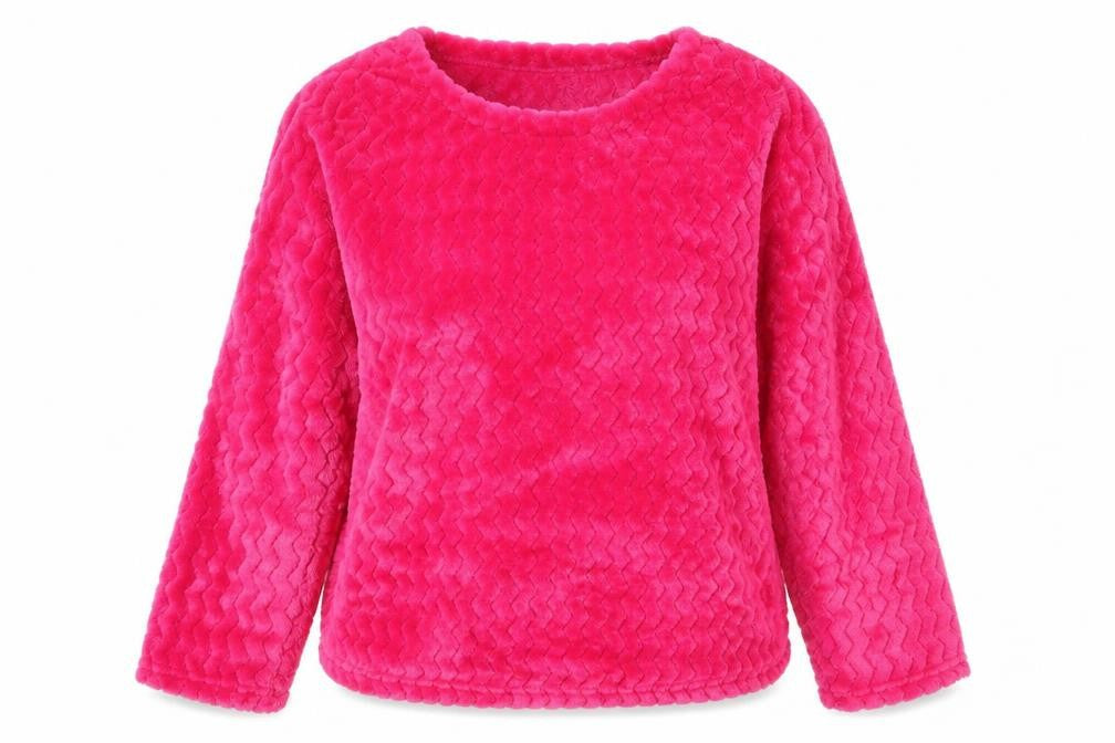 Front view of Preworn women’s orange jumper, size UK 16