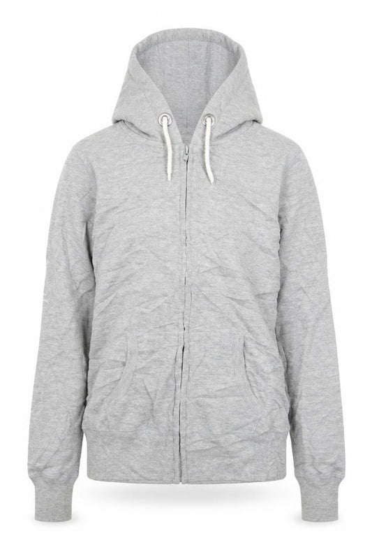 Front view of New Look women’s grey jacket, size UK 10