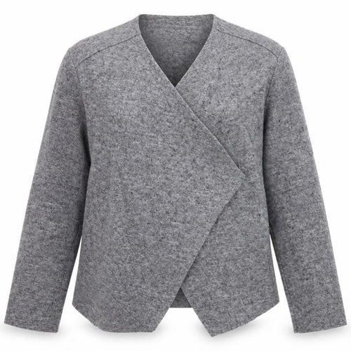 Preworn Womens Grey   Cardigan Jumper Size 14