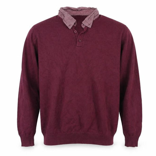 Cotton Traders Mens Purple   Pullover Jumper Size L