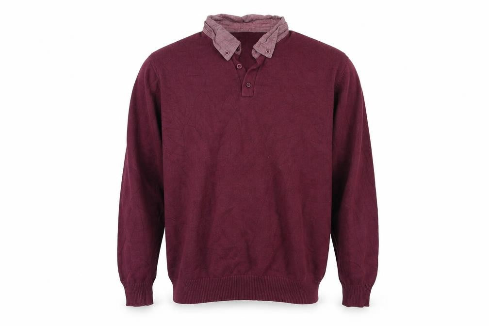 Cotton Traders Mens Purple   Pullover Jumper Size L