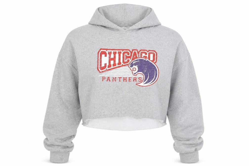 Chicago Panther Womens Grey   Shrug Jumper Size L