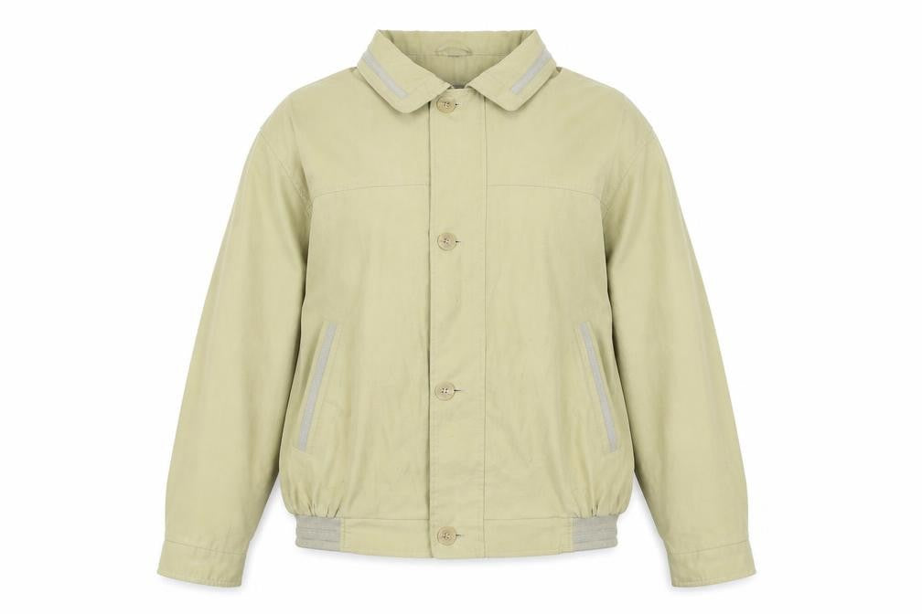 Front view of Weatherguard women’s green jacket, size XL