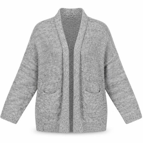 Mango Womens Grey   Cardigan Jumper Size S