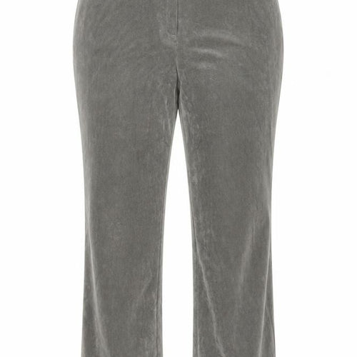 Frankenwalder Womens Green  Velour Trousers  Size 14 L31 in