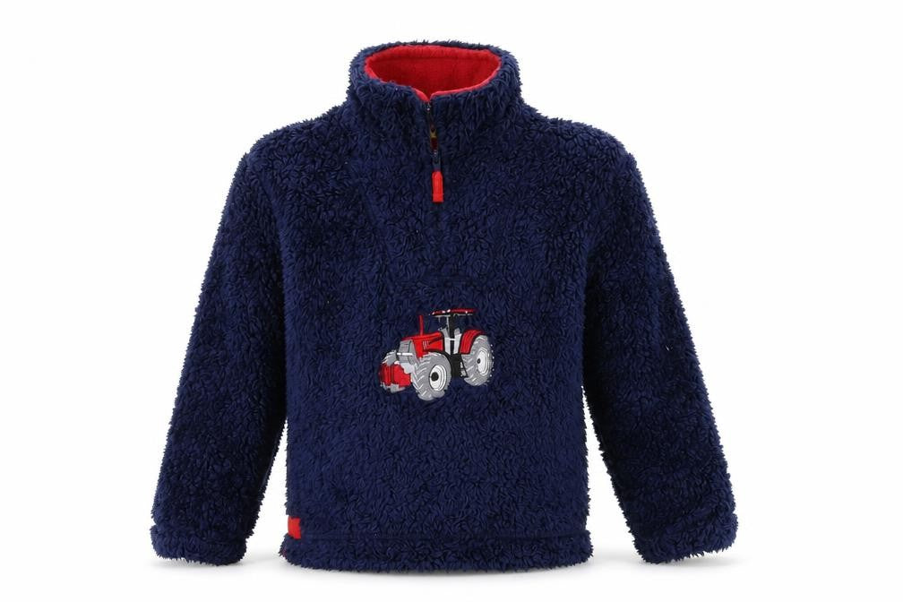 krazy kidz Boys Blue  Fleece Jacket  Size M