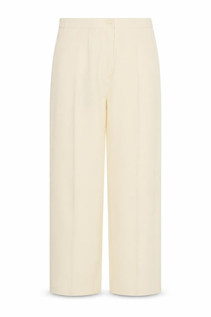 Fashion Plus Womens Beige   Trousers  Size 14 L30 in