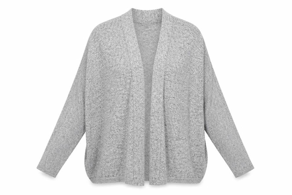 Pull&Bear Womens Grey   Cardigan Jumper Size S