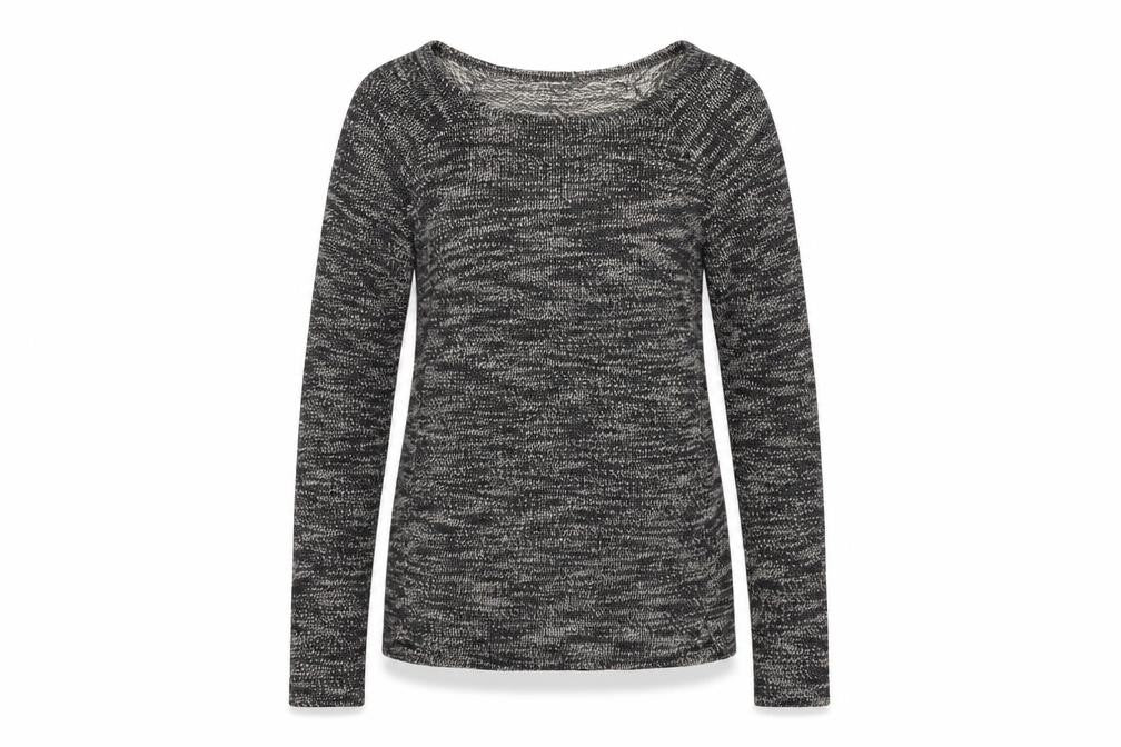 Front view of New Look women’s grey jumper, size UK 8