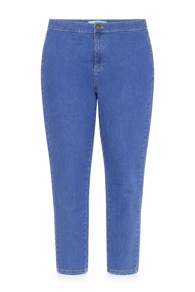 deniem & co Womens Blue   Straight Jeans Size 16 L27 in