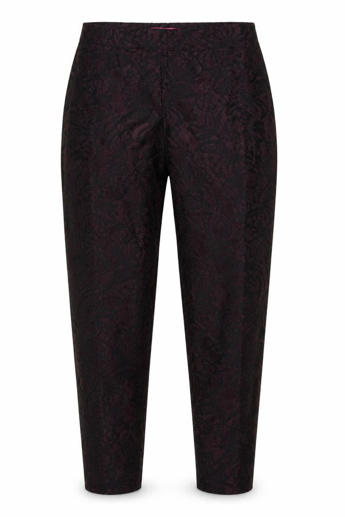 Boohoo Womens Purple   Trousers  Size 10 L25 in