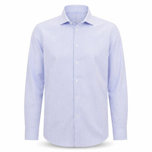 NEXT Mens Black Striped   Dress Shirt Size 42