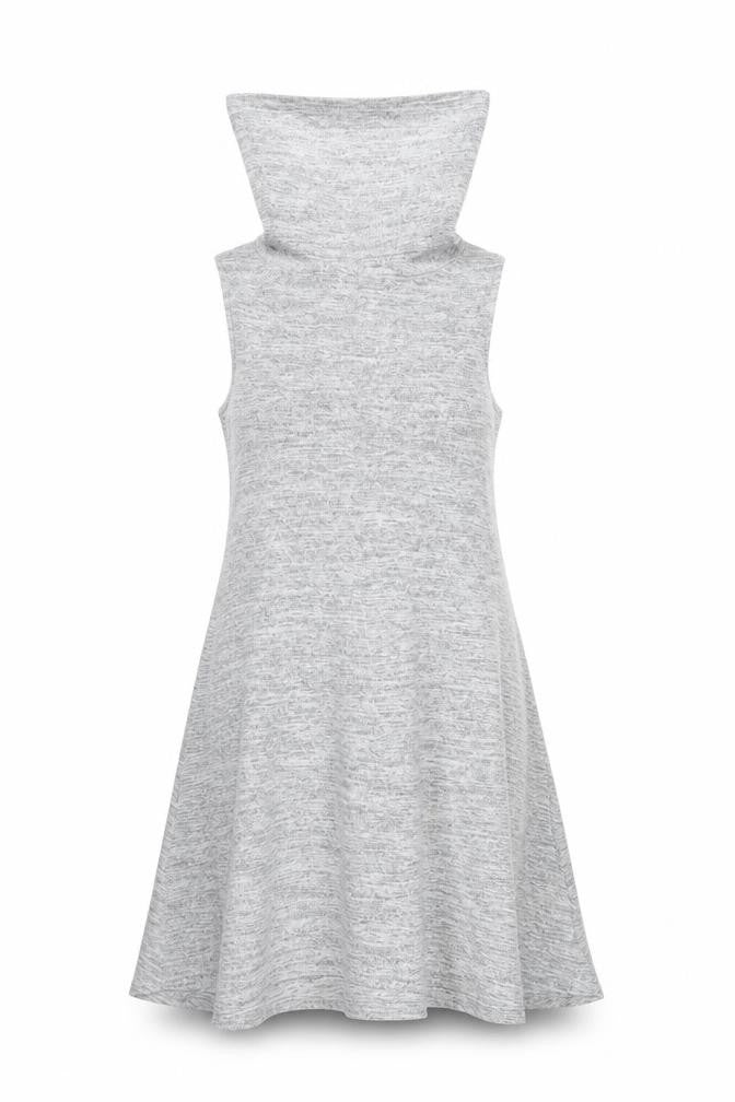 New Look Womens Grey   Tank Dress  Size 8