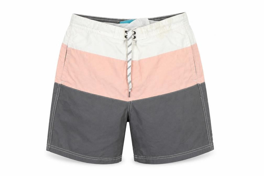 Front view of Cedarwood State men’s grey bermuda shorts, size S