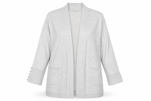 Front view of Primark women’s grey jacket, size L