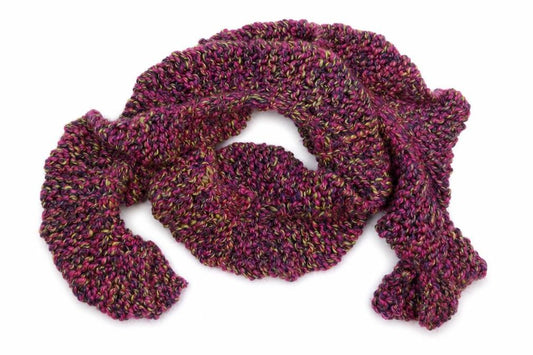 Preworn Girls Pink  Knit Scarf Scarves & Wraps One Size