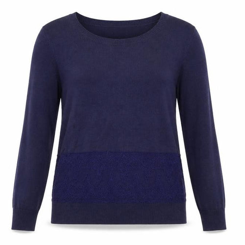 Dorothy Perkins Womens Blue  Knit Pullover Jumper Size 12