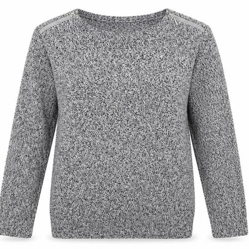 Wallis Womens Grey  Knit Pullover Jumper Size S