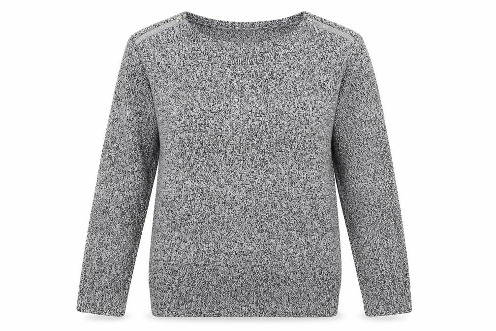 Wallis Womens Grey  Knit Pullover Jumper Size S