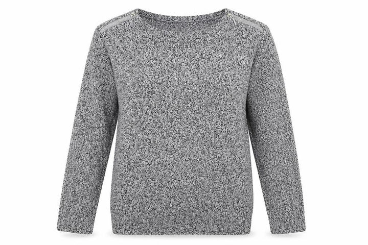 Wallis Womens Grey  Knit Pullover Jumper Size S