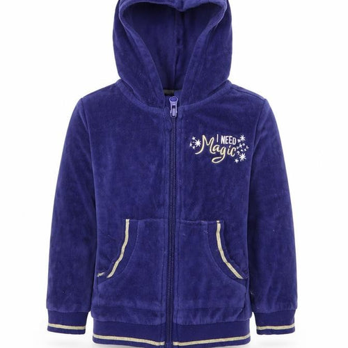 lupiluu Girls Blue   Full Zip Jumper Size 18-24 Months