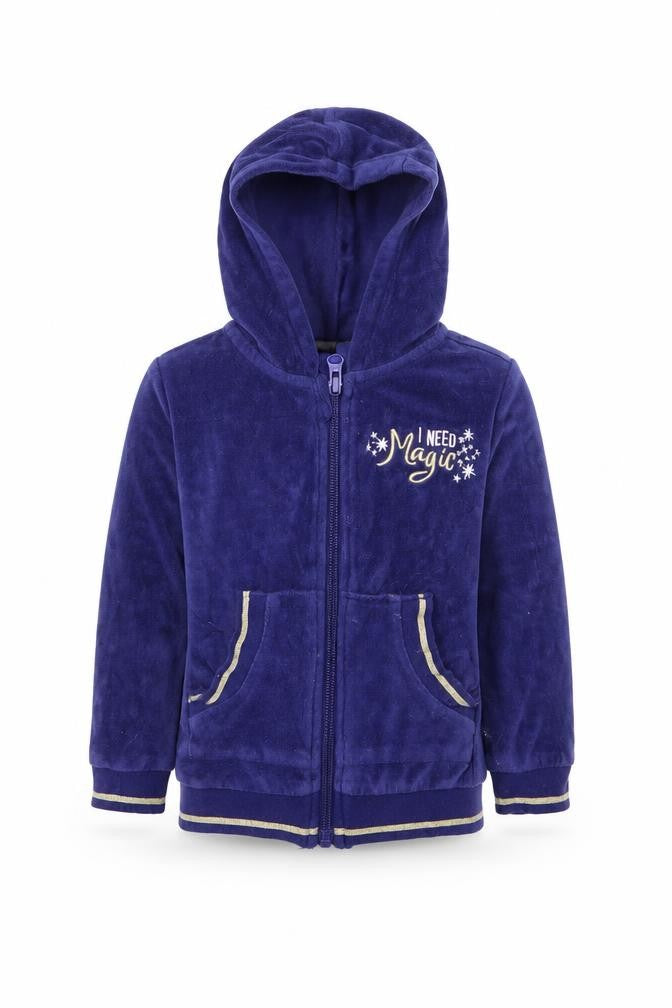 lupiluu Girls Blue   Full Zip Jumper Size 18-24 Months