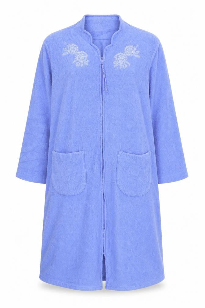 m&s Womens Blue Floral  Jacket  Size 12