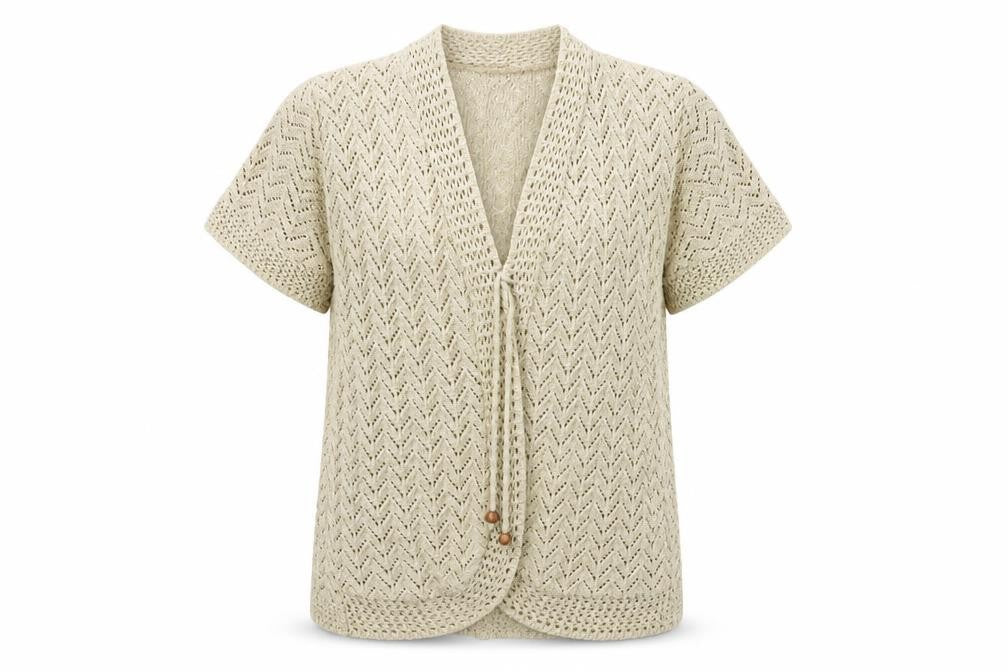Remel London Womens Beige   Cardigan Jumper Size L