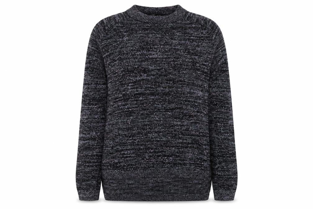 Front view of Limited Collection women’s black jumper, size UK 16