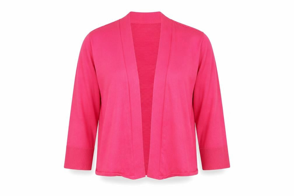Retrology Womens Pink   Shrug Jumper Size M