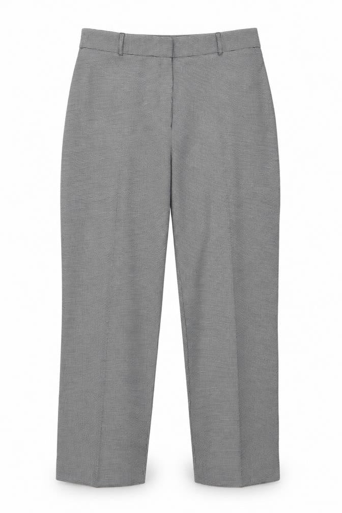 Classics Womens White Houndstooth  Sweatpants Trousers Size 20 L26 in