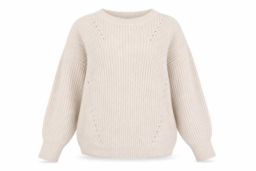 Front view of New Look women’s pink jumper, size S