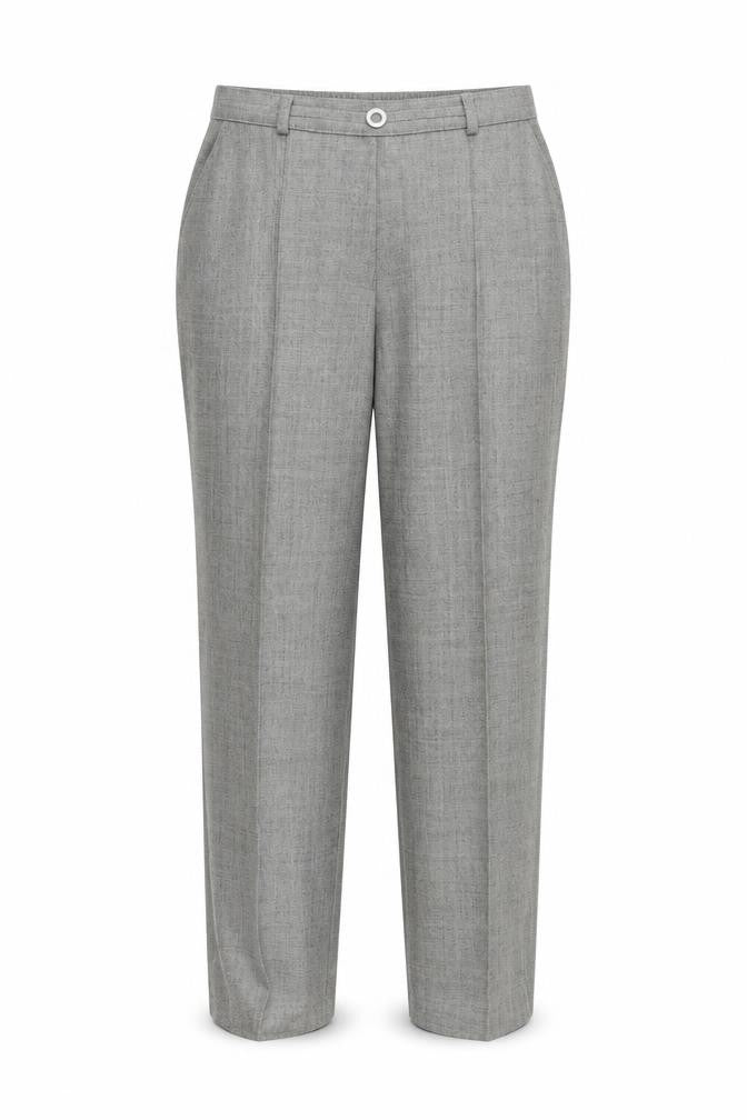 M&S Womens Grey   Dress Pants Trousers Size 10 L26 in