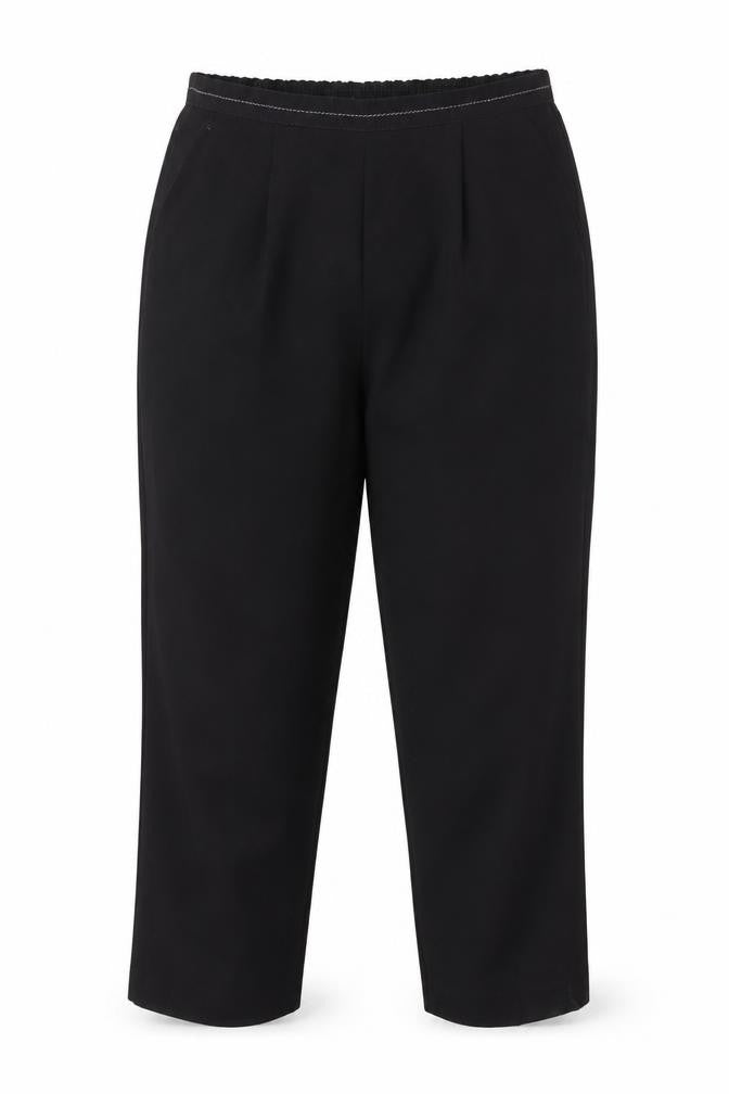 BM Womens Black   Trousers  Size 12 L22 in