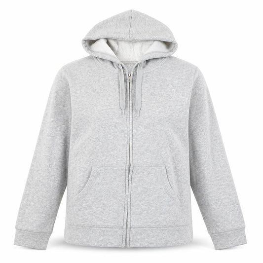 Front view of Yessica women’s grey jacket, size M