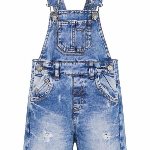 nexy Girls Blue  Denim Dungaree One-Piece Size 2 Years
