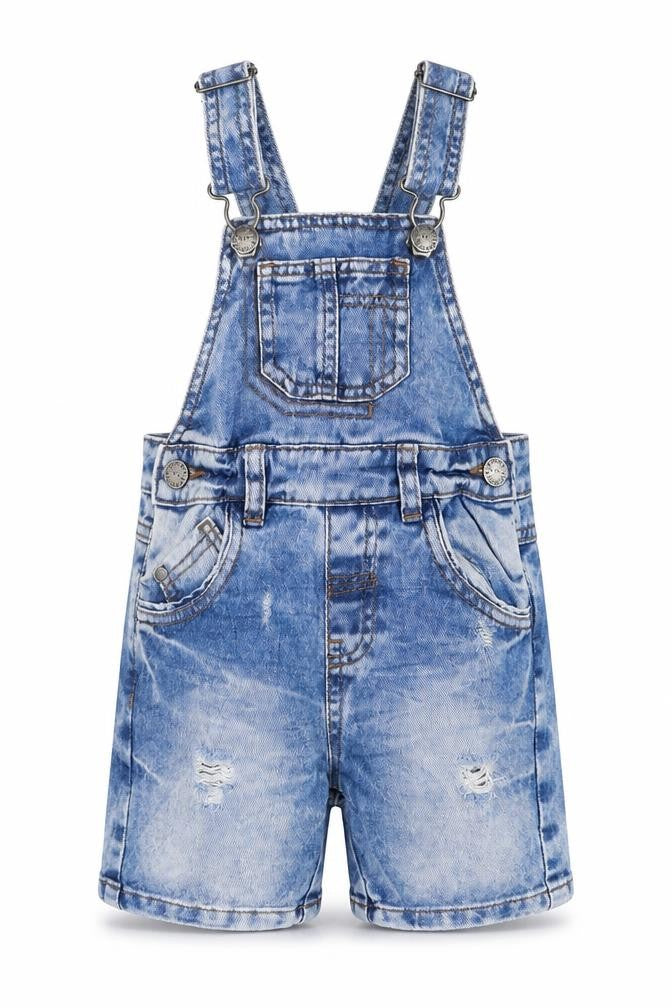 nexy Girls Blue  Denim Dungaree One-Piece Size 2 Years