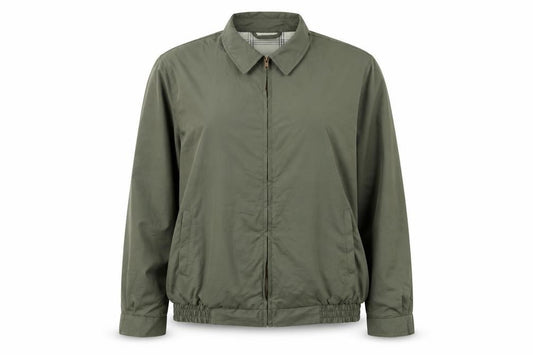 Front view of Premier women’s gold jacket, size XL