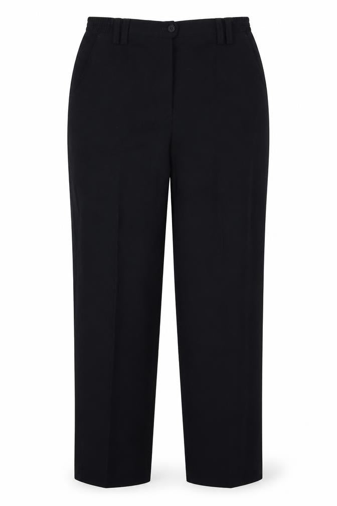 Preworn Womens Black   Trousers  Size 14 L23 in