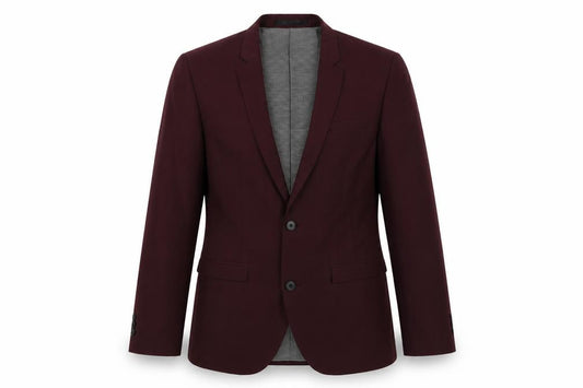 Front view of Next women’s purple jacket suit jacket, size UK 36