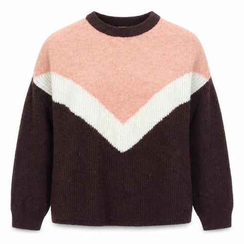 Collection Pimkie Womens Brown  Knit Pullover Jumper Size S