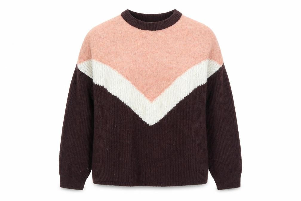 Collection Pimkie Womens Brown  Knit Pullover Jumper Size S