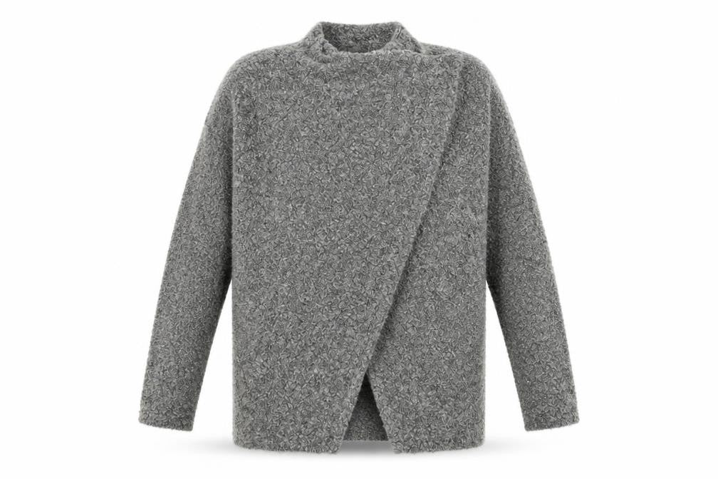 Papaya Womens Grey   Cardigan Jumper Size L